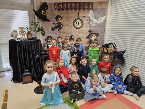 Andrzejki w grupie Skrzatów